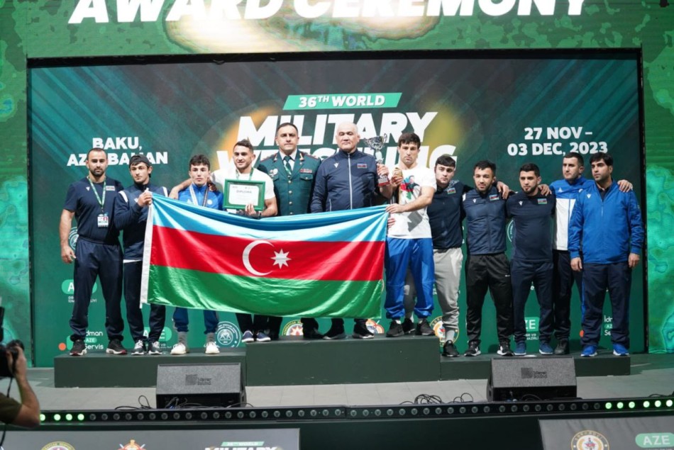 Hərbiçilər arasında güləş üzrə 36-cı dünya çempionatı!