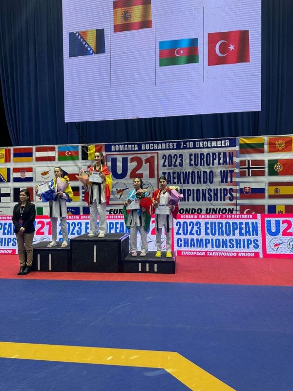 Taekvonduçumuz Buxarestdə keçirilən Avropa çempionatında!
