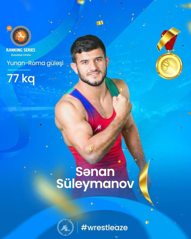2024-cü ilin ilk qızıl medalı!